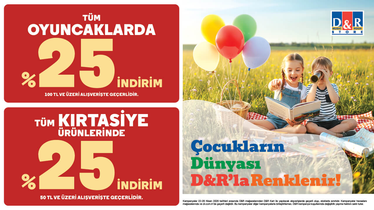 Çocukların Dünyasını D&R'la Renklendir
