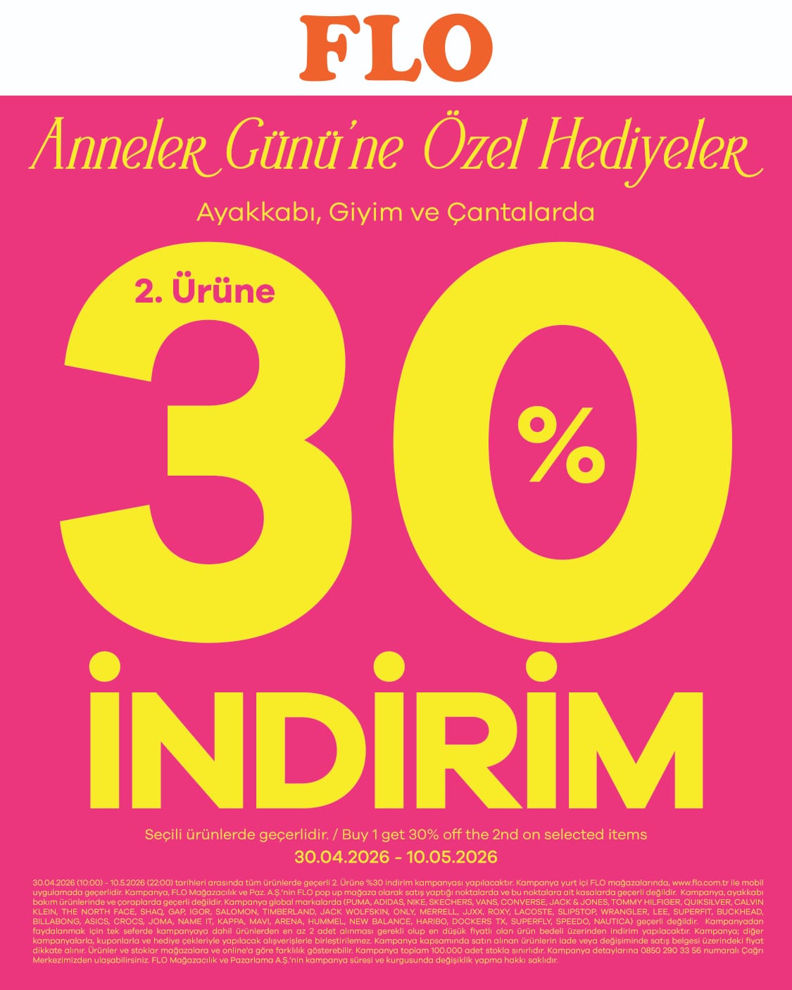 FLO Anneler Günü Özel Hediyeler
