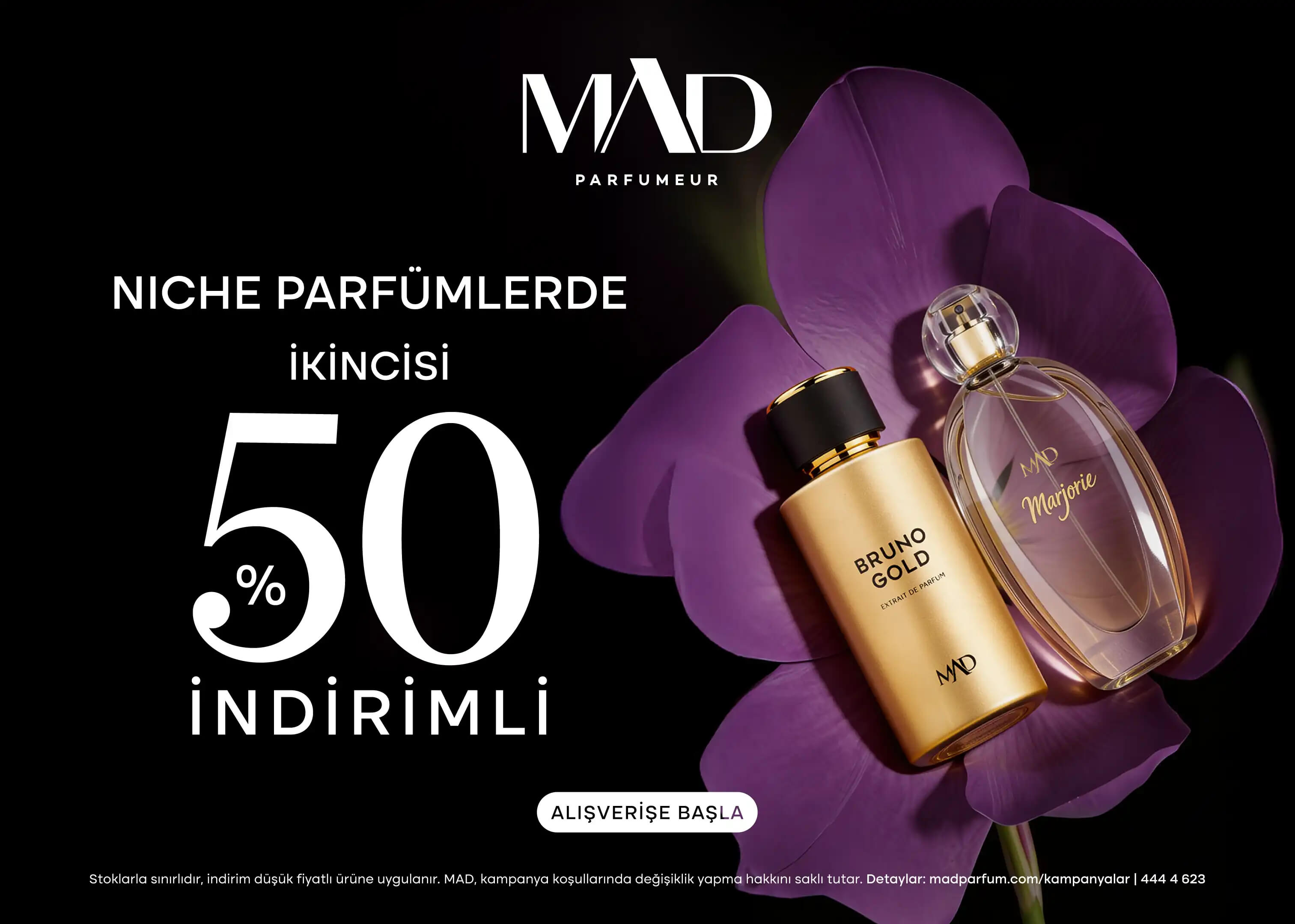 MAD Parfüm - NICHE Parfümlerde %50 İndirim