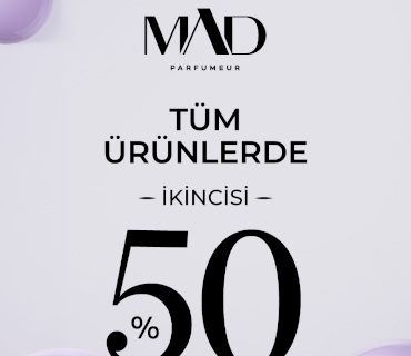 MAD Parfüm Tüm Ürünlerde İkincisi %50 İndirimli