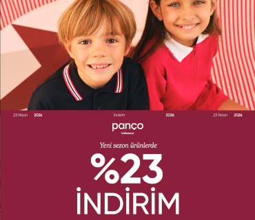 Panço Yeni Sezon Ürünlerde %25 İndirim