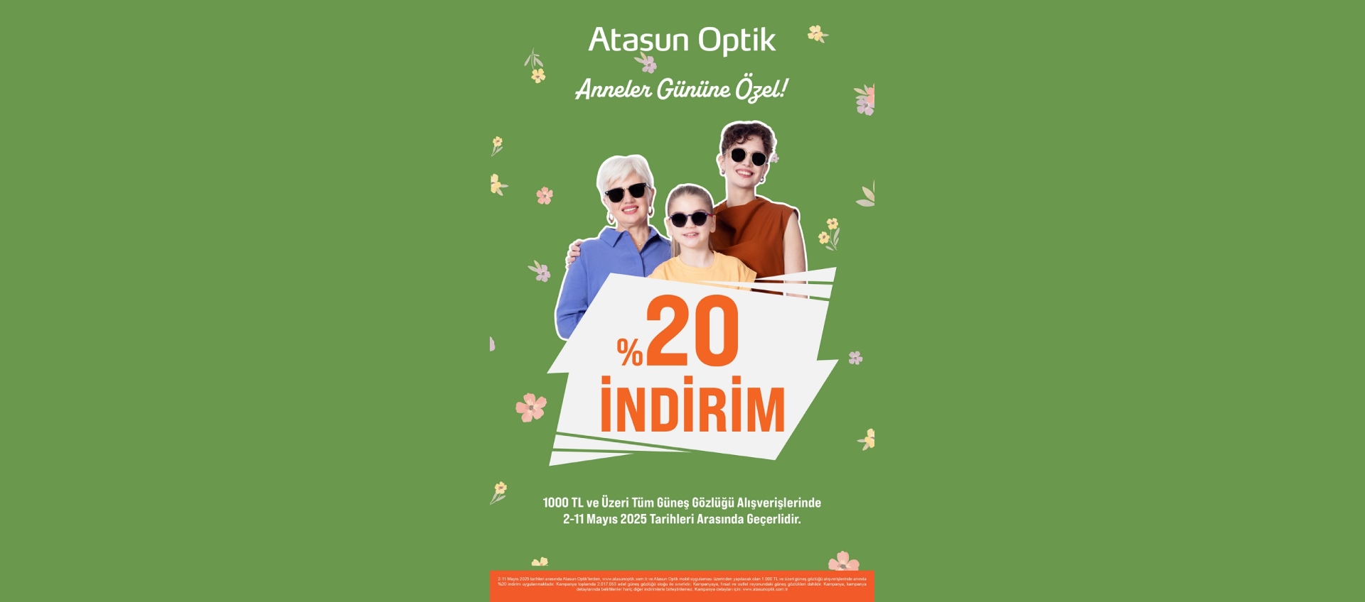 Atasun Optik Anneler Günü Özel!
