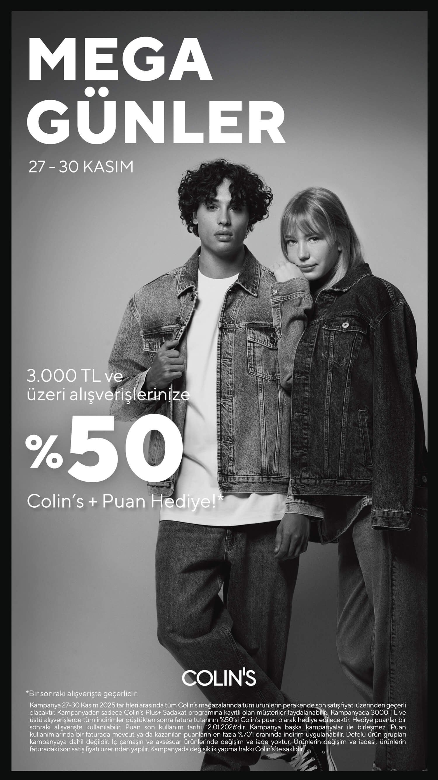 COLIN'S MEGA GÜNLER (27-30 KASIM)