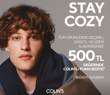 Colin's 500 TL Değerinde Colin's + Puan Hediye!