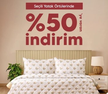 Evidea %50'ye varan İndirim!