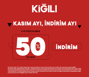 Kiğılı. Kasım Ayı, İndirim Ayı