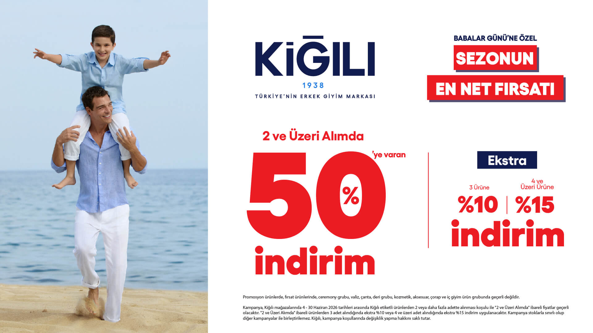 Kiğılı Babalar Günü Kampanyası
