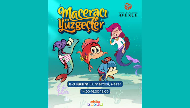 Maceracı Yüzgeçler (Minika Çocuk Lisanslı Etkinlik)