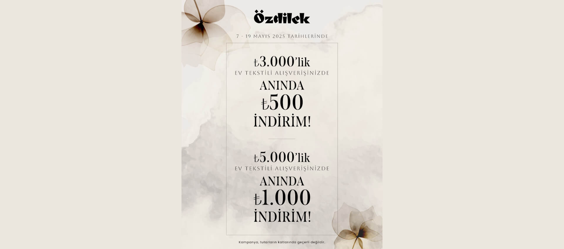 Özdilek 7-19 Mayıs Kampanya
