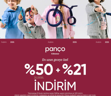 Panço En Uzun Geceye Özel %50'ye Varan İndirim