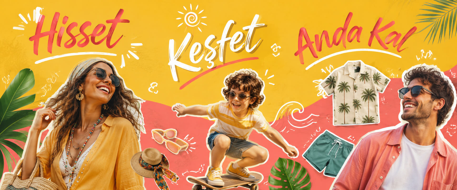 Hisset, Keşfet, Anda Kal.