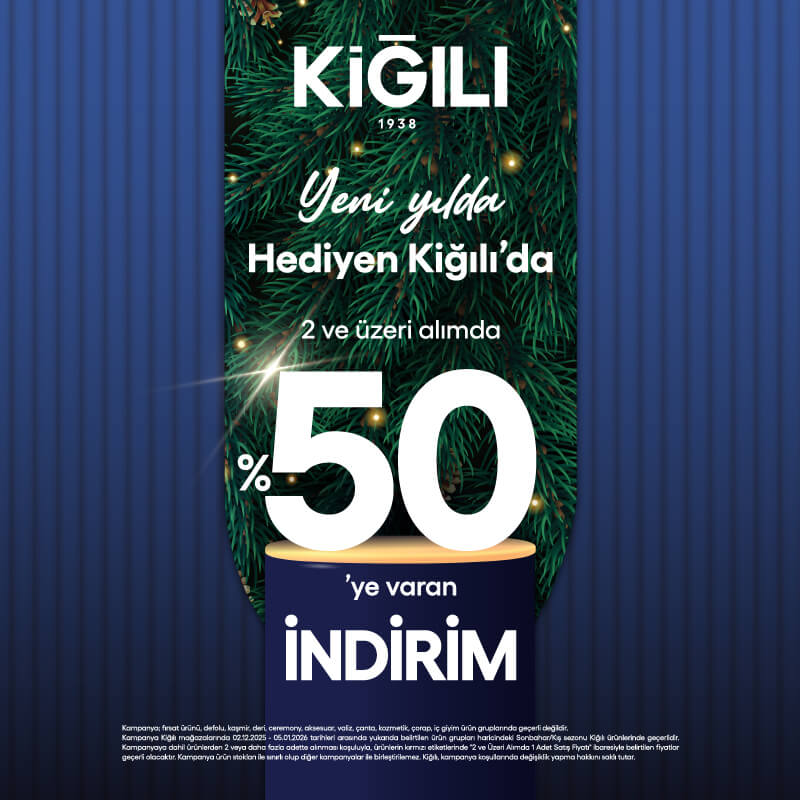 Yeni Yılda Hediyen Kiğılı'da